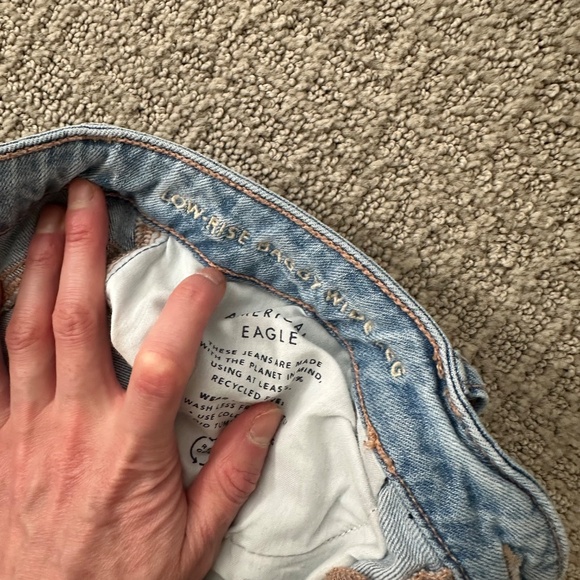 American Eagle Jeans Size 6 Long - Picture 2 of 3